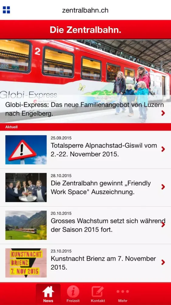 Zentralbahn Screenshots