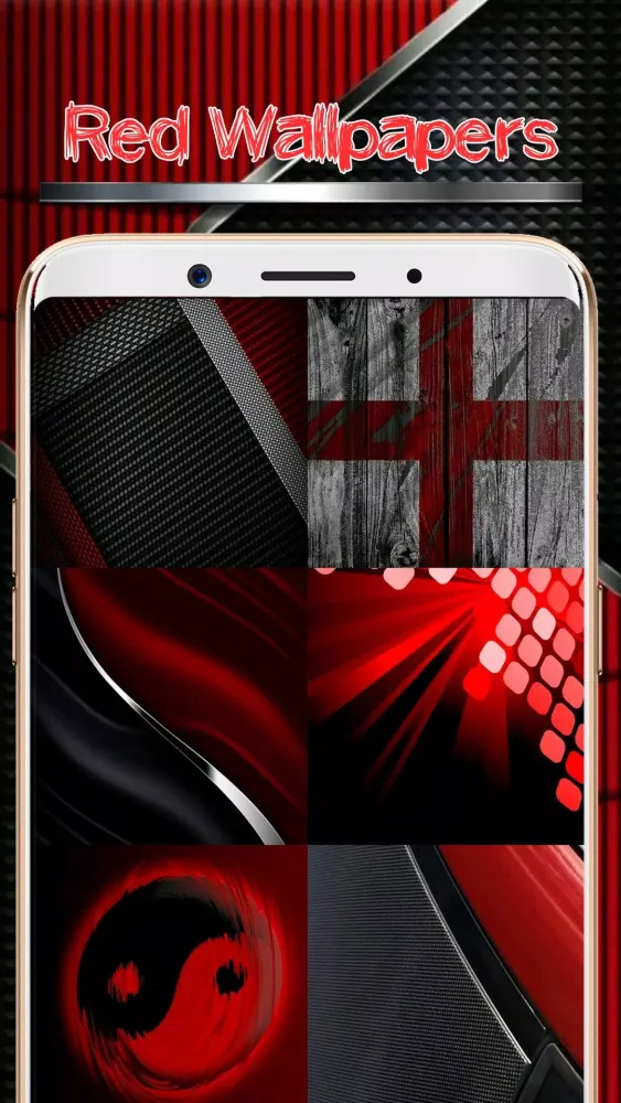 Screenshot di Material Wallpapers. PhoneWall
