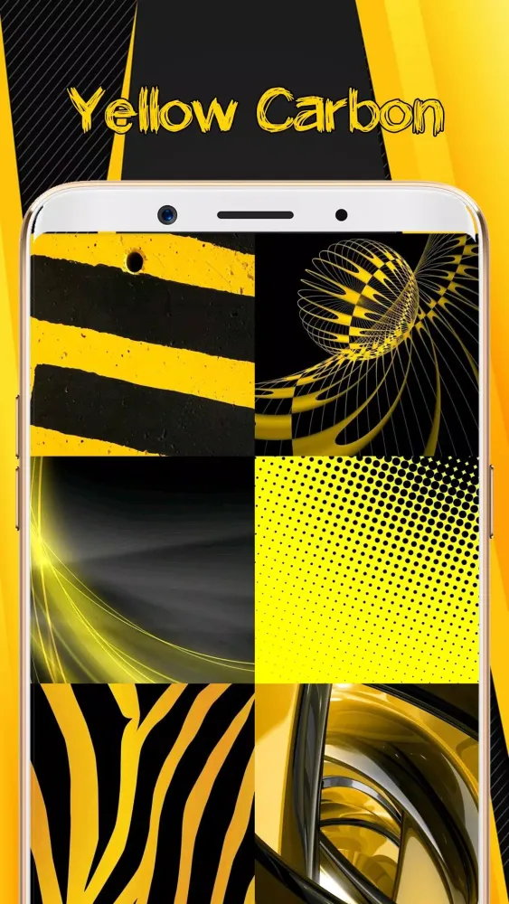 Screenshot di Material Wallpapers. PhoneWall