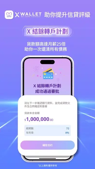 ภาพหน้าจอของ X Wallet - Auto eXpress Loan
