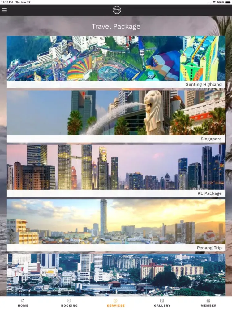Holidays4u iPad 应用截图
