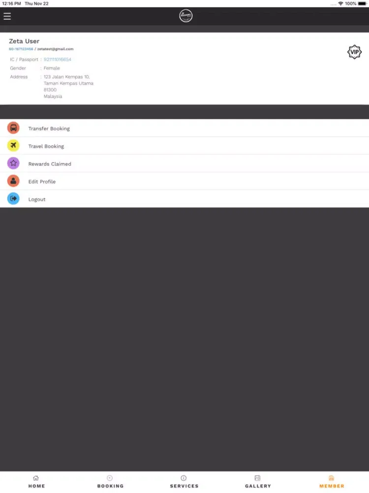 Holidays4u iPad 应用截图