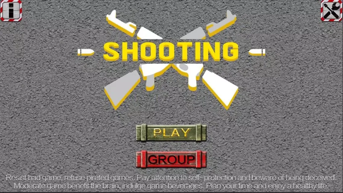 Capturas de tela do Single shooting game