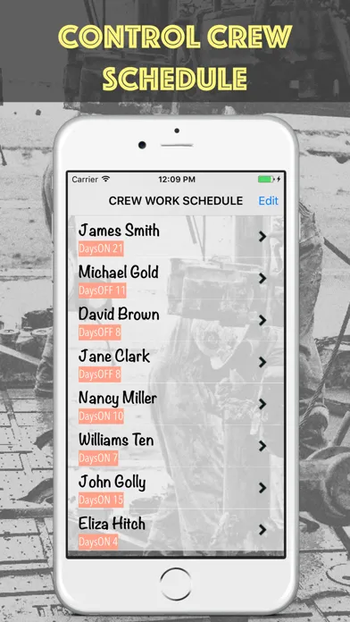 تصاویر Shift Calendar for Oilfield