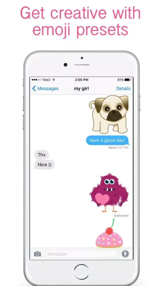 Screenshot di CUTEmoji
