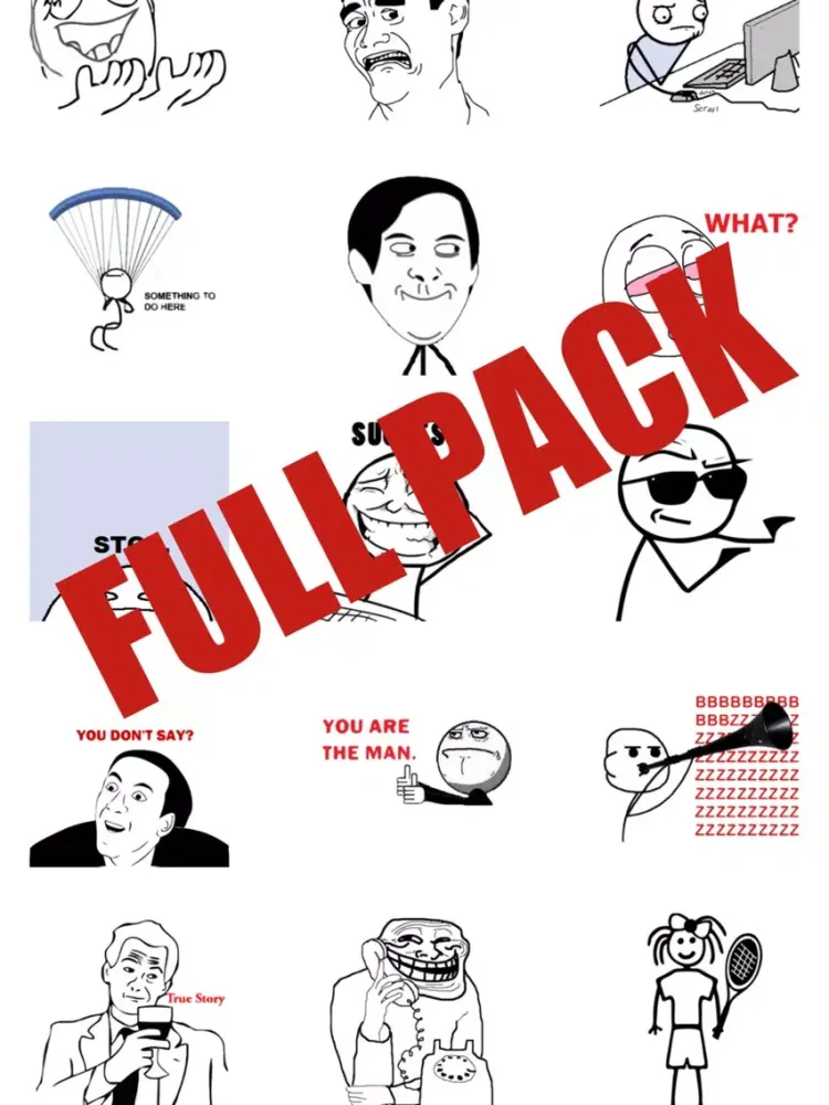 StickMoji - FULL PACK iPad 應用截圖