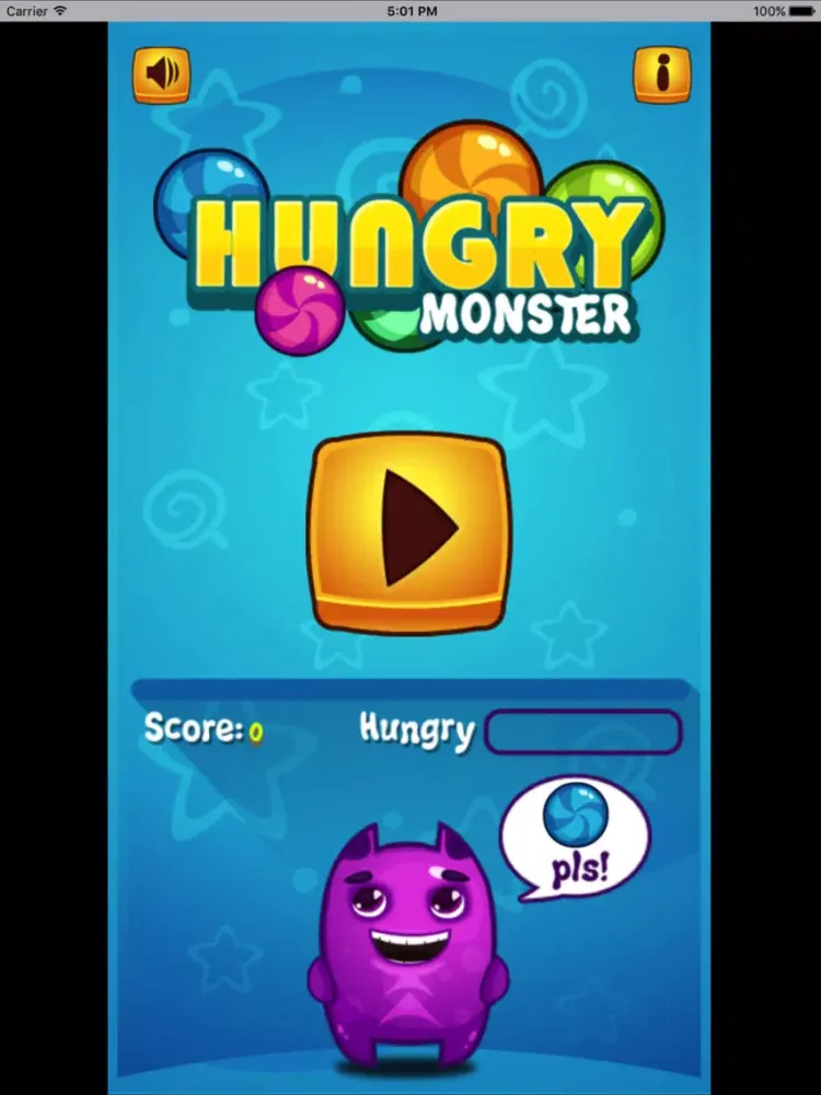 喂饱小怪物-最新消除小游戏 iPad Screenshots