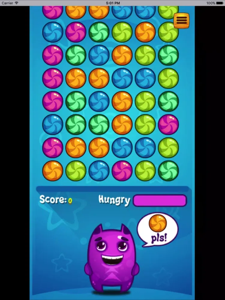 喂饱小怪物-最新消除小游戏 iPad Screenshots