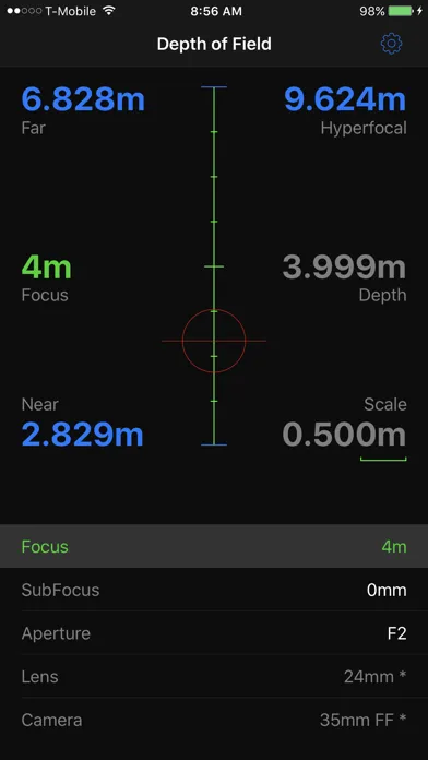 Ảnh chụp màn hình của Depth Of Field Utility