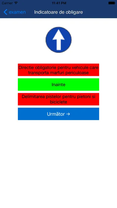 ภาพหน้าจอของ Indicatoare rutiere România