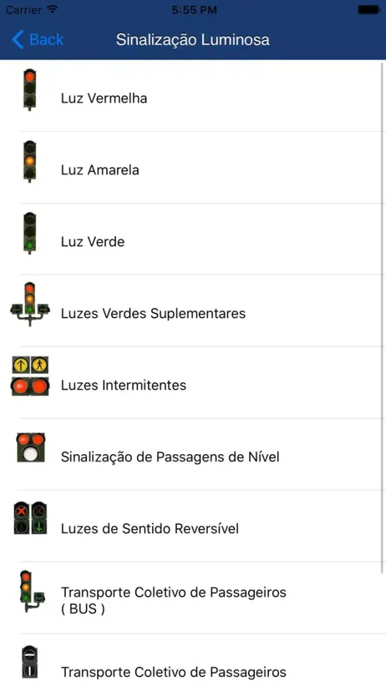 Sinais de estrada Portugal应用截图