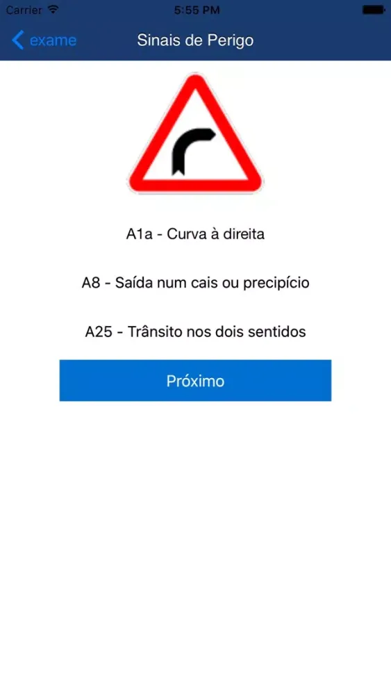 Sinais de estrada Portugal应用截图