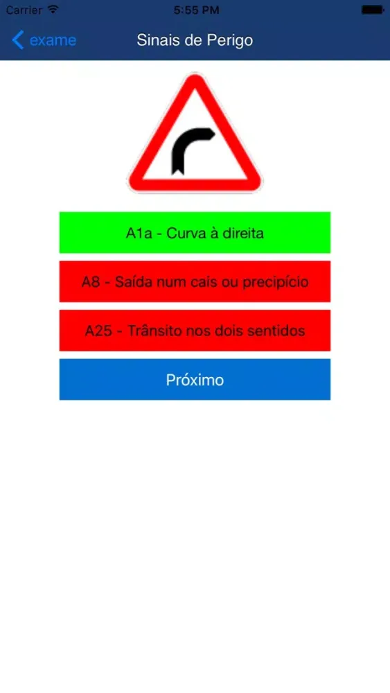 Sinais de estrada Portugal应用截图