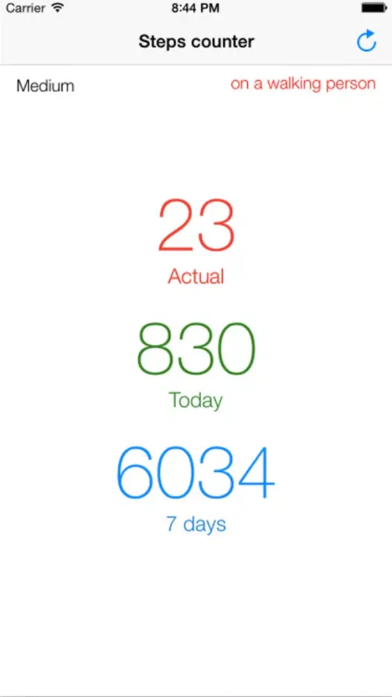 Capturas de pantalla de Step Counter Go