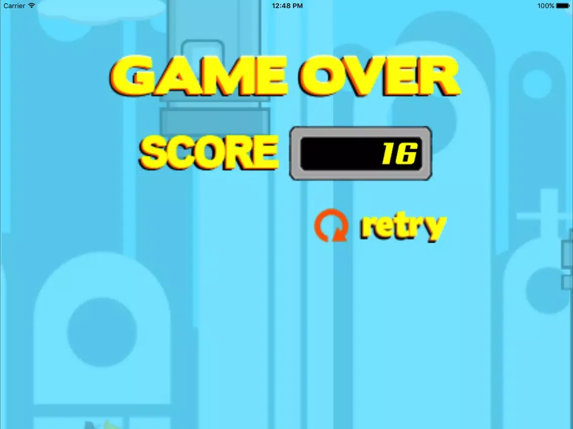 疯狂的奶牛－儿童爱玩的模拟飞行小游戏 iPad  Screenshots