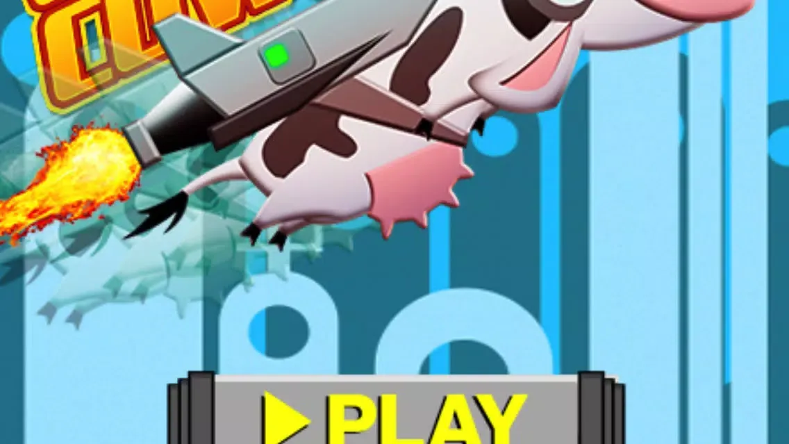 疯狂的奶牛－儿童爱玩的模拟飞行小游戏 Screenshots