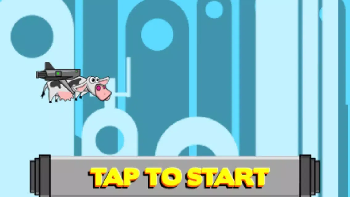 疯狂的奶牛－儿童爱玩的模拟飞行小游戏 Screenshots