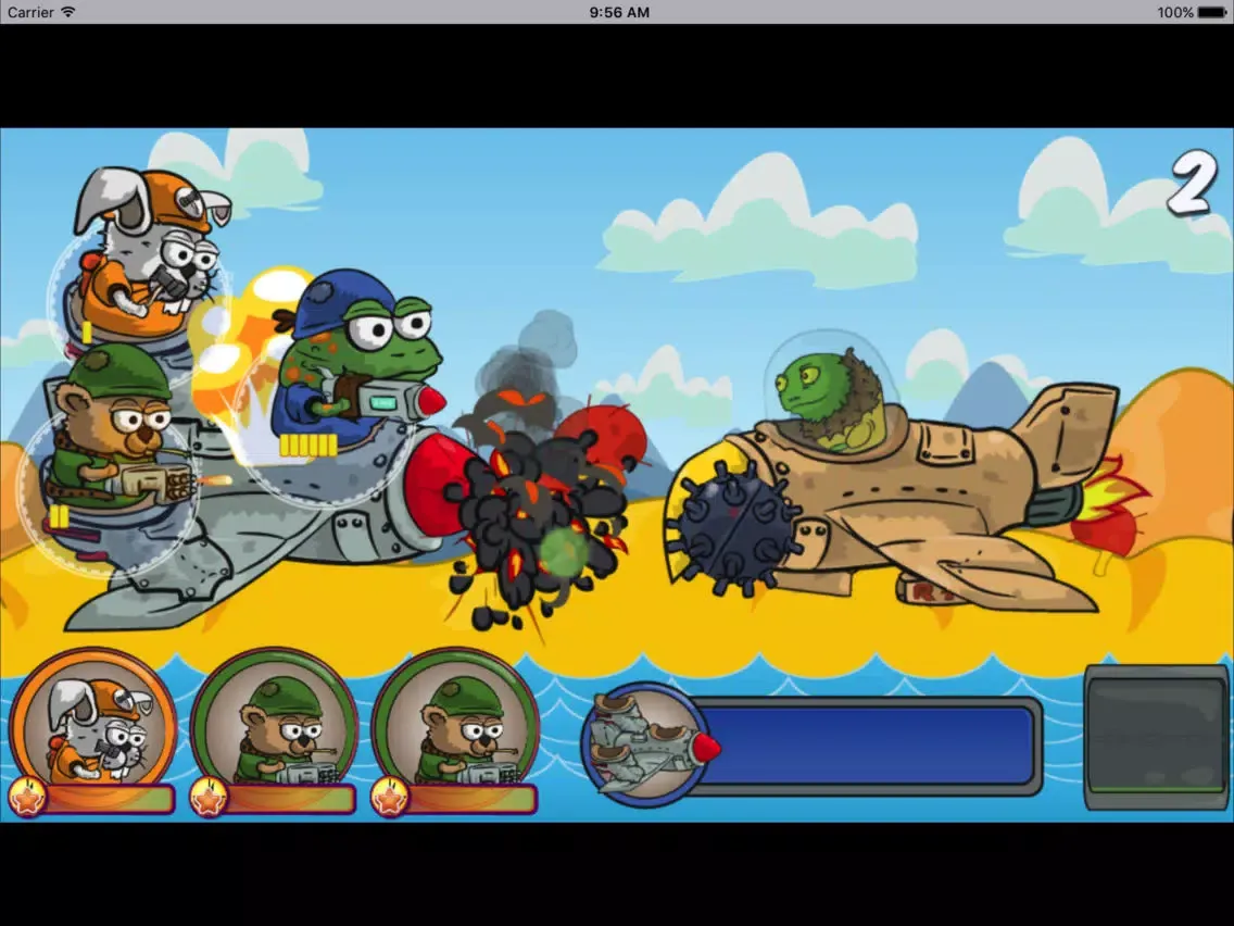 怪物空中大作战 iPad  Screenshots