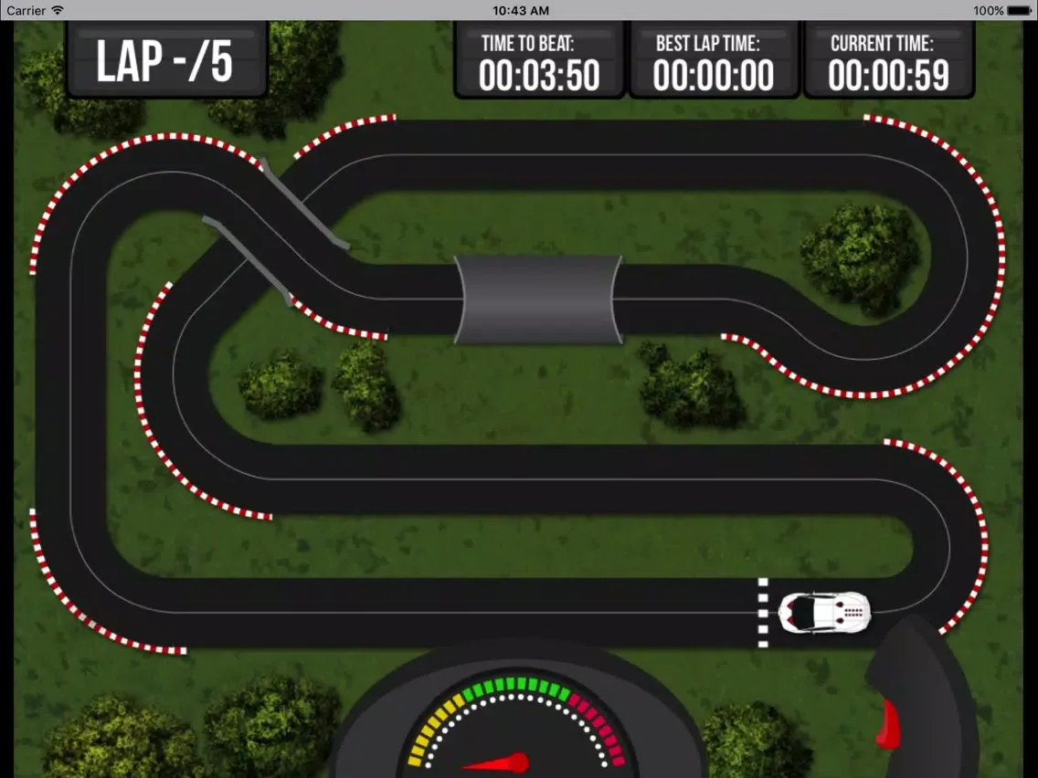 赛车挑战－经典的竞速小游戏 iPad  Screenshots