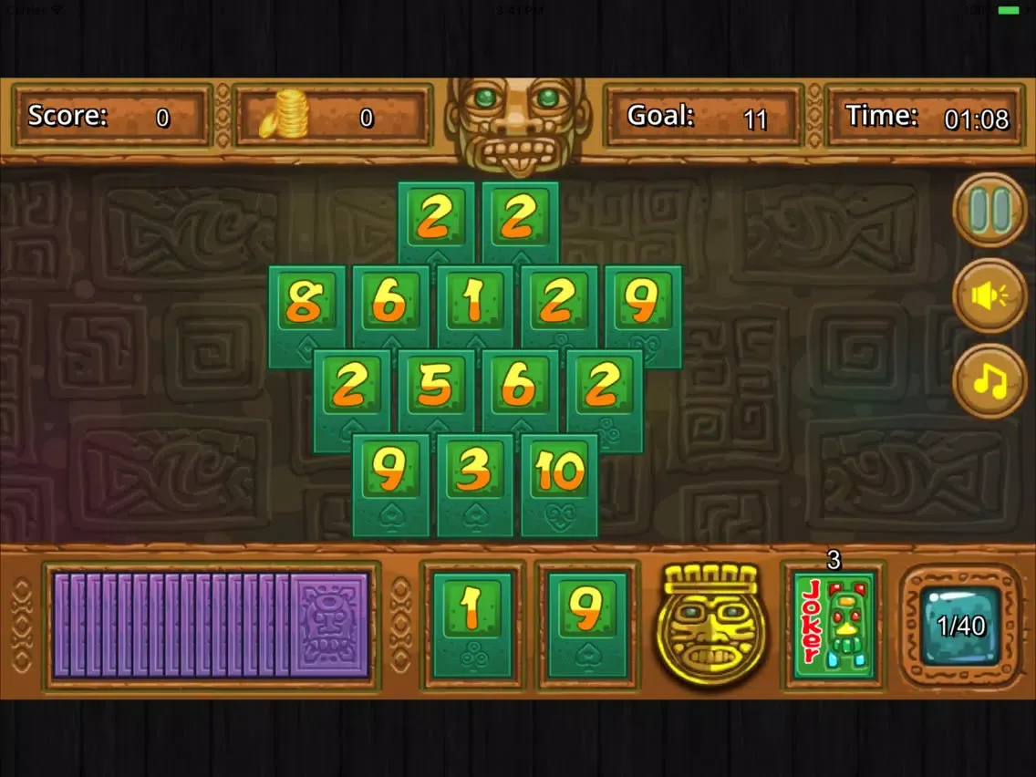 Скриншоты 神秘的玛雅数字 - 好玩的数字合成游戏 iPad 