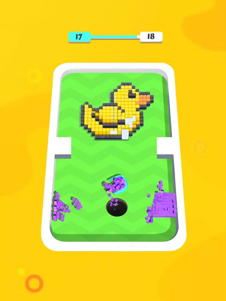 Tangkapan layar Fill Cubes: Clean Pool On Road iPad 