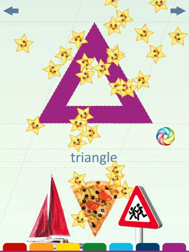 Tangkapan layar Shapes For Kids Full iPad 