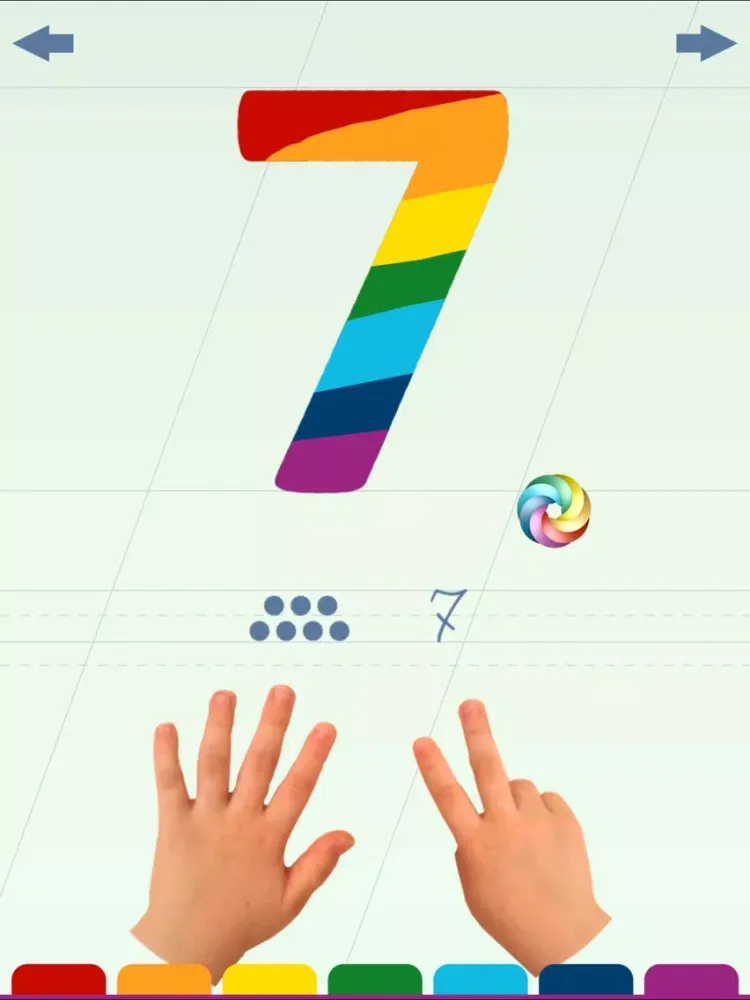 Numbers For Kids Free iPad  Ekran Görüntüleri