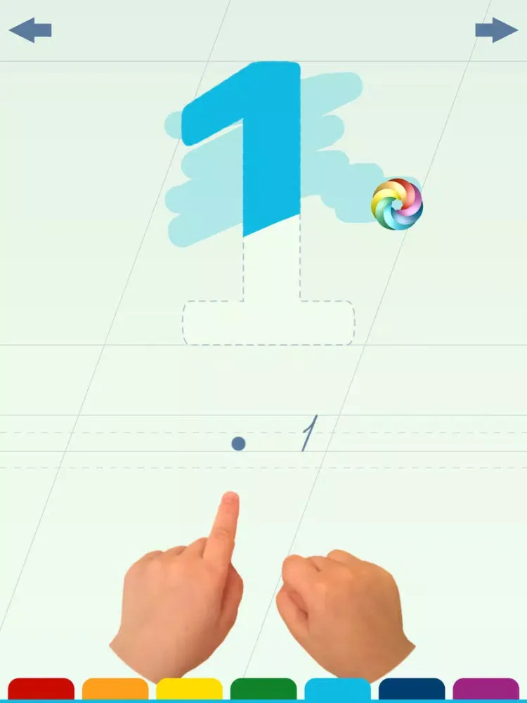 Capturas de tela do Numbers For Kids Full iPad 