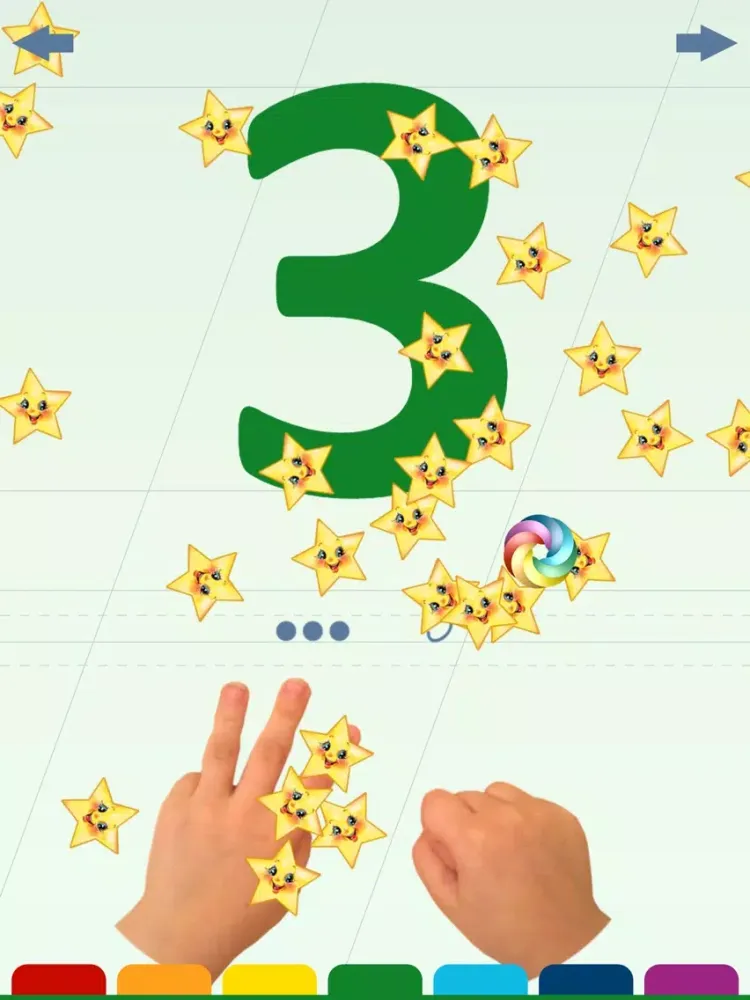 Capturas de tela do Numbers For Kids Full iPad 