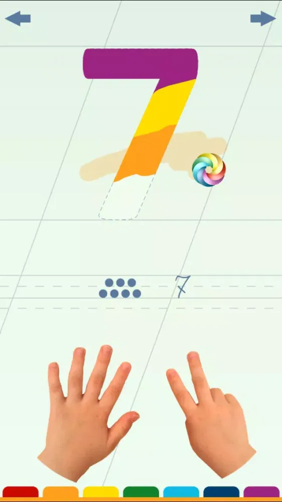 Capturas de tela do Numbers For Kids Full