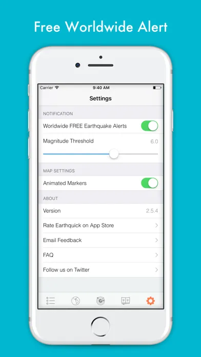 Earthquake Alert by Earthquick Screenshots