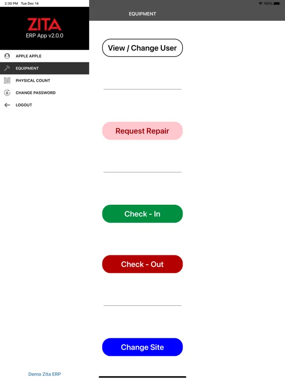 Скриншоты BALANCED+ ERP iPad 
