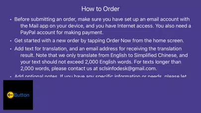 Capturas de tela do Chinese Translation Service