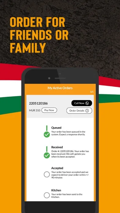 Captures d'écran de Pizza Inn Zambia