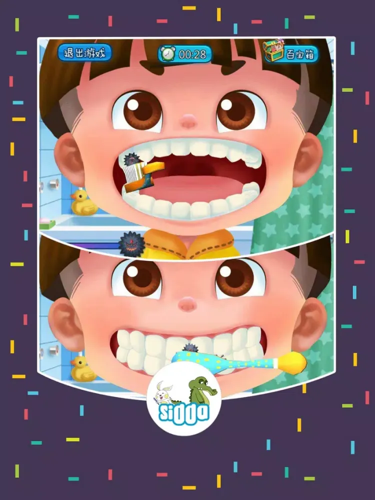 Battle Bugs - educates people how to brush teeth iPad  Ekran Görüntüleri