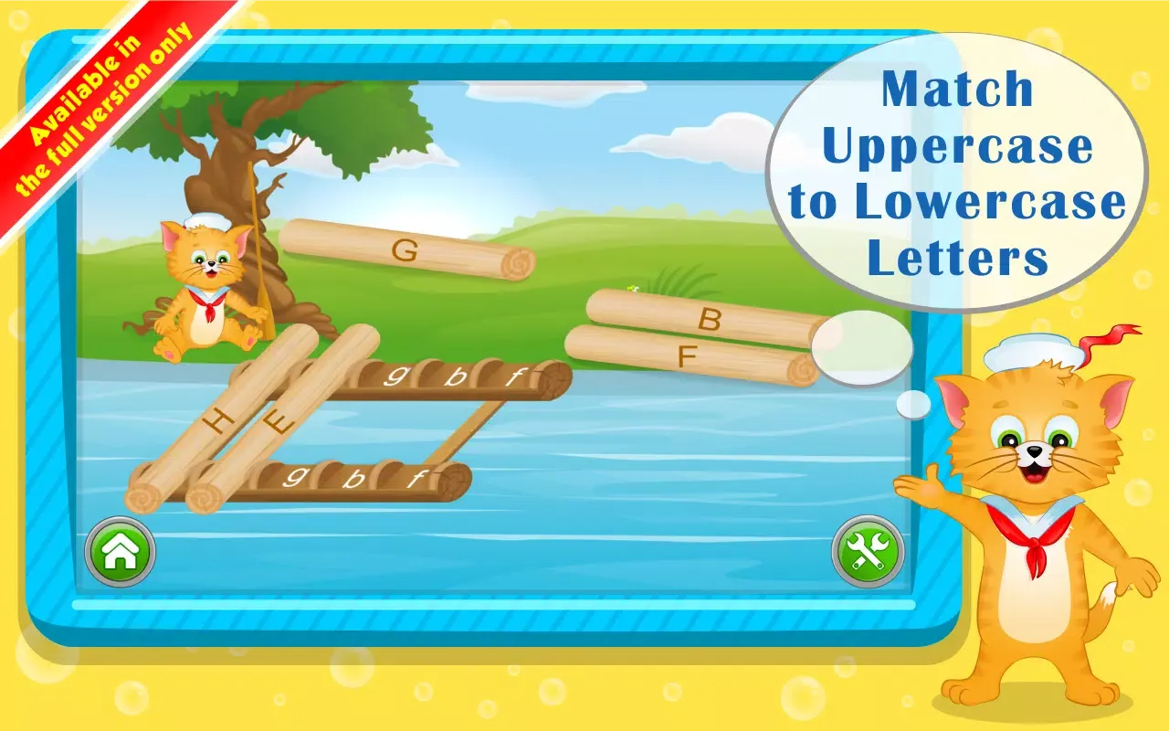Learn Letters with Captain Cat スクリーンショット