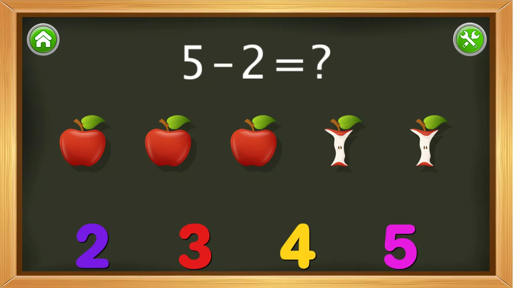 Ảnh chụp màn hình của Kids Numbers and Math Lite