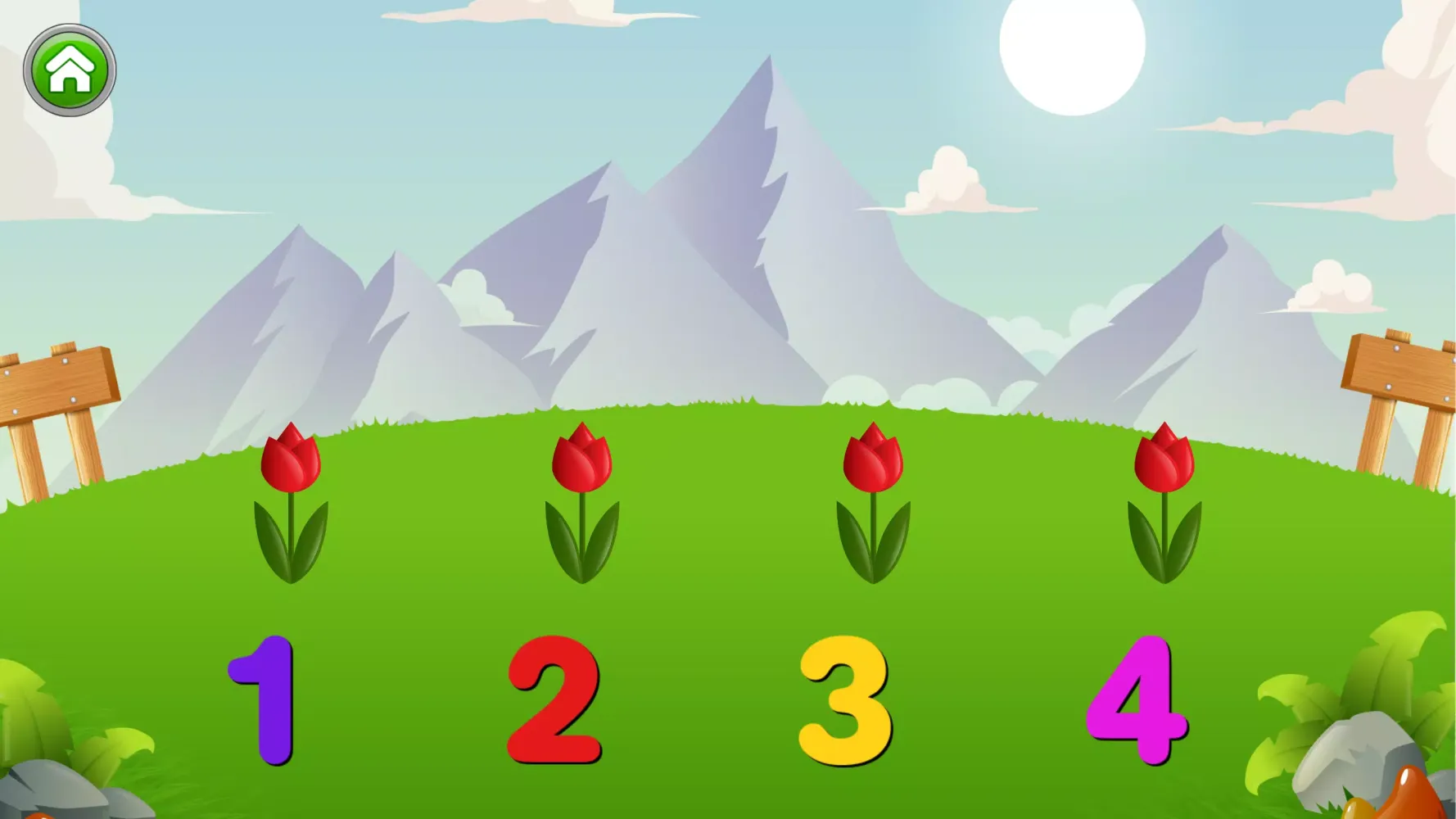 Ảnh chụp màn hình của Kids Numbers and Math Lite