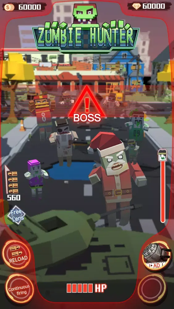 Tangkapan layar Zombie Attack