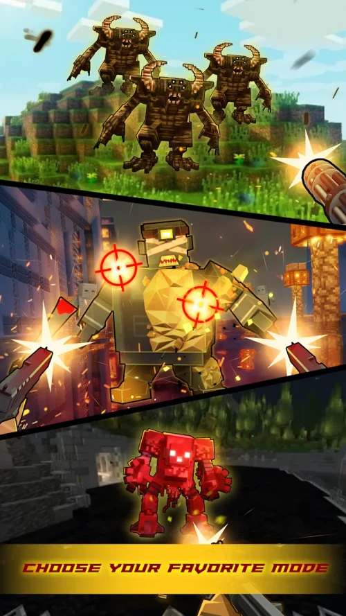 Zombie Craft War: Pixel Gun 3D-screenshot-3