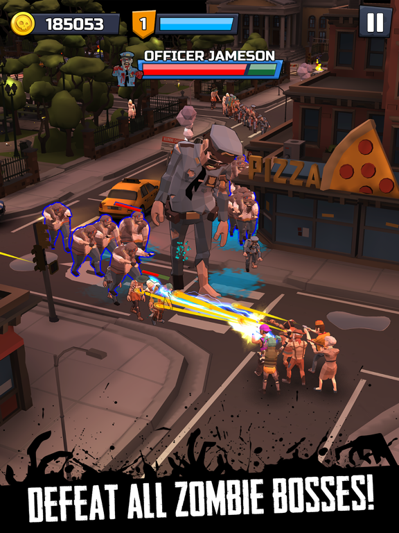 Ảnh chụp màn hình của Dead Z - Zombie Survival iPad 