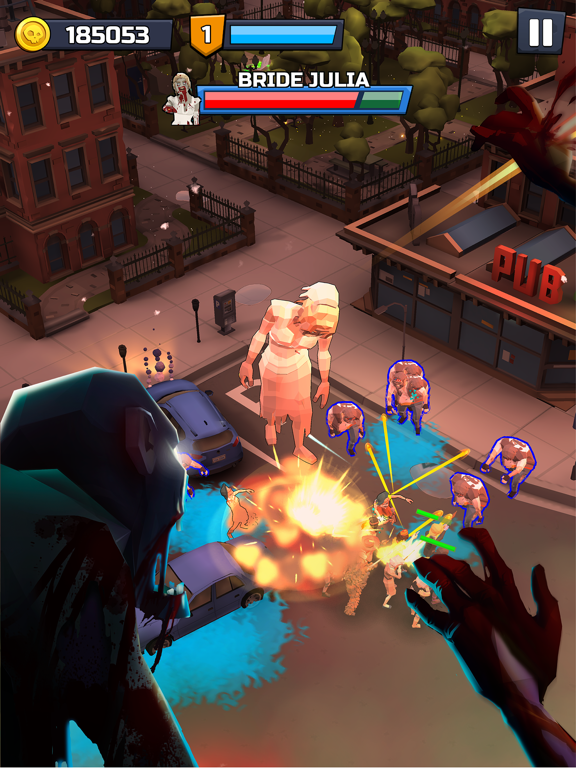 Ảnh chụp màn hình của Dead Z - Zombie Survival iPad 