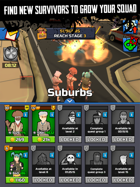 Ảnh chụp màn hình của Dead Z - Zombie Survival iPad 