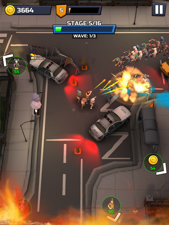 Ảnh chụp màn hình của Dead Z - Zombie Survival iPad 