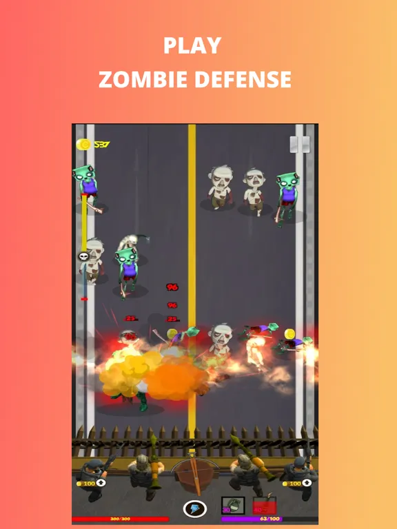 Zombie Defense - Tower Defense iPad 应用截图