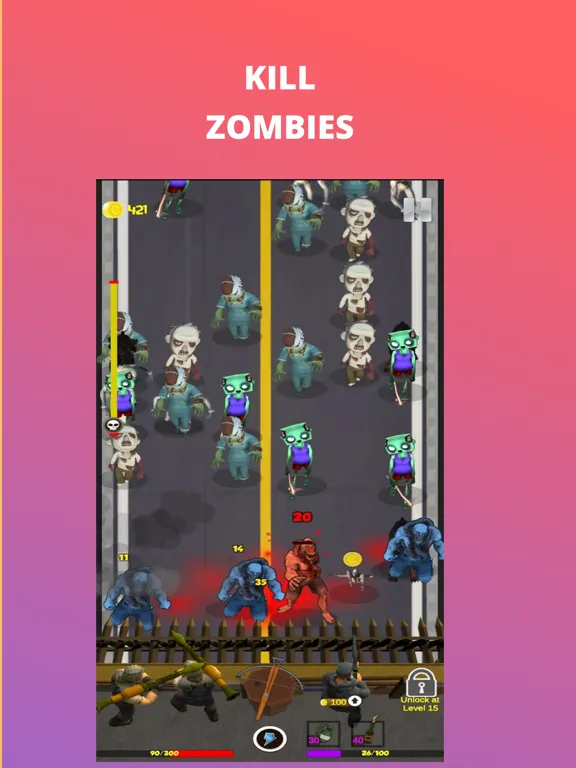 Zombie Defense - Tower Defense iPad 应用截图