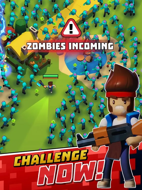 Zombie Crusher: Survival RPG iPad  سکرین شاٹس