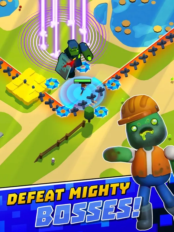 Zombie Crusher: Survival RPG iPad  سکرین شاٹس