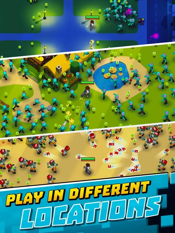Zombie Crusher: Survival RPG iPad  سکرین شاٹس