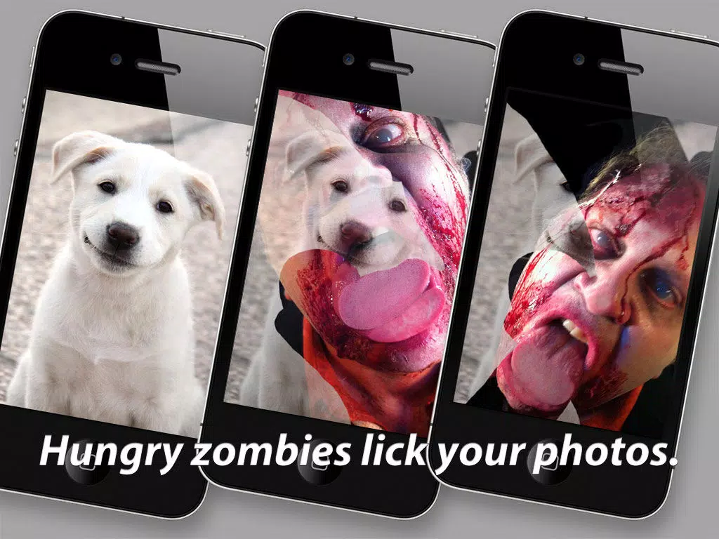 Capturas de pantalla de Zombies Lick My Screen - FREE Screen Cleaner iPad 